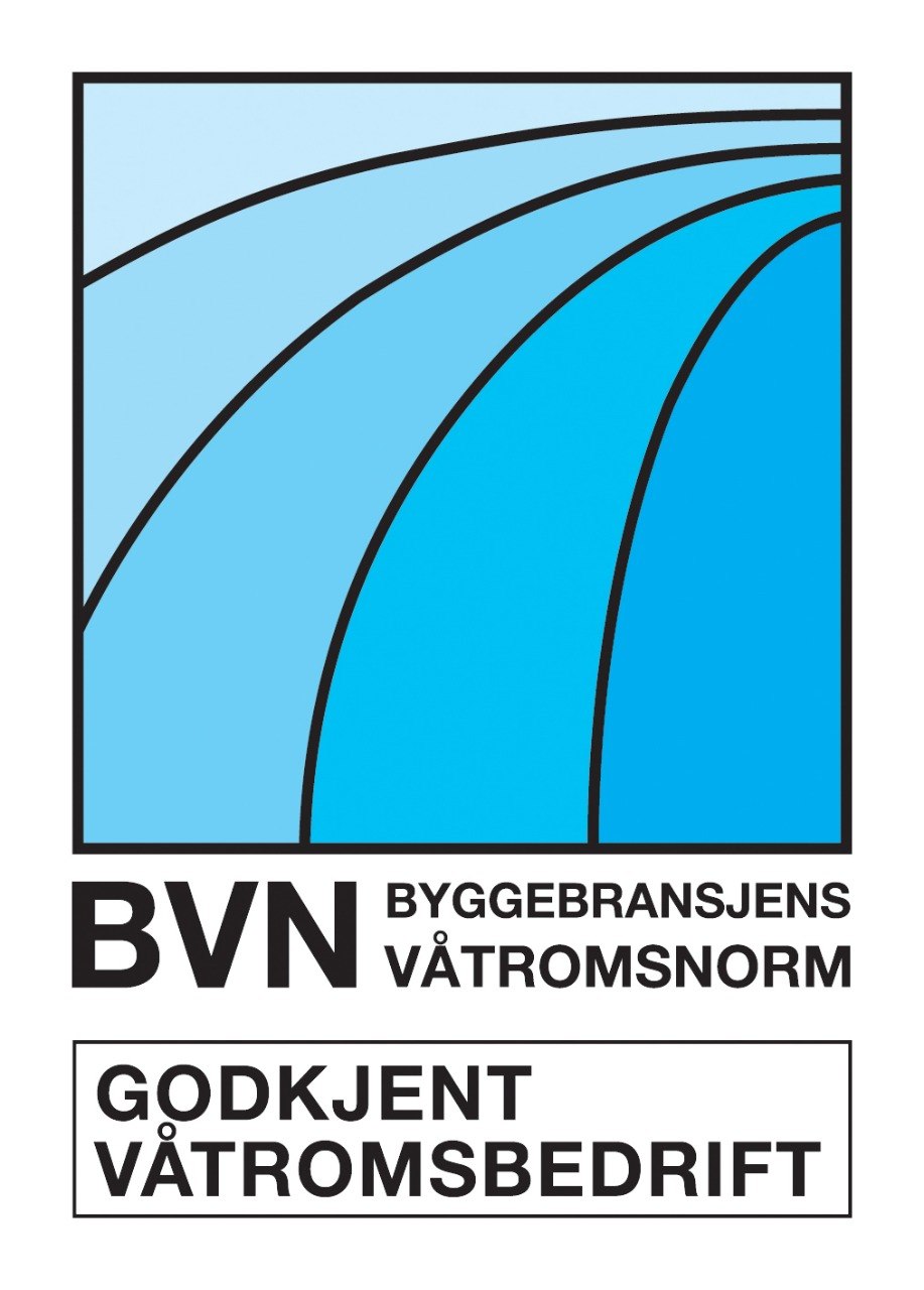 BVN – Byggebransjens våtromsnorm, godkjent våtromsbedrift